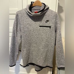 Size M Nike hoodie with cowl neckline